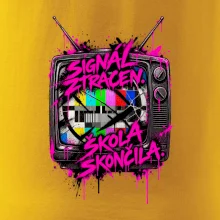 SIGNÁL ZTRACEN. ŠKOLA SKONČILA.