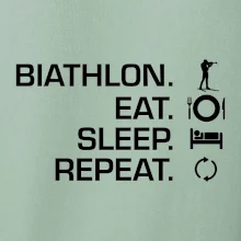 Biathlon Eat Sleep Repeat