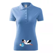 Čáp a miminko - kluk (Hana-creative)