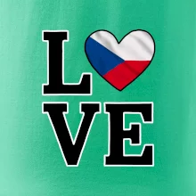 Love Česká vlajka