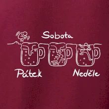 Pátek sobota neděle pivo