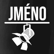 Jméno a nápis na zádech - stage crew Jméno a nápis na zádech - stage crew