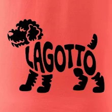 Lagotto nápis v těle
