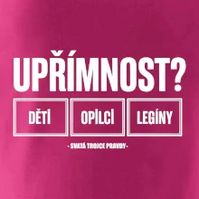 Upřímnost dětí opilci a legíny