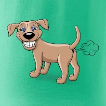 Prdící pes kreslený (Hana-creative)