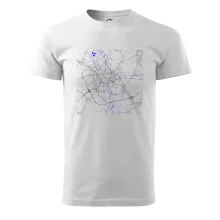 Olomouc - Mapa s vodními toky