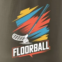 Floorball - barvy a hokejka