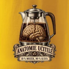 Anatomie učitele deset procent mozek devadesát káva