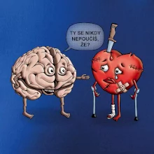 Mozek a srdce - poučení (Hana-creative)