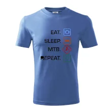 Eat sleep MTB repeat