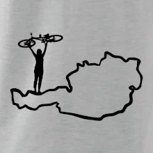 Cyklistka - Mapa Rakouska