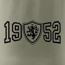 Narozeninový motiv - znak - 1952