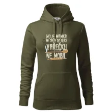 Moje mamka mi dala do ruky vařečku