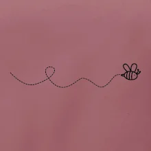 Dráha letu včely - vlnovka