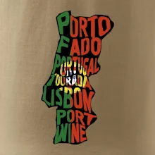 Mapy - názvy měst - Portugalsko