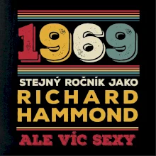1969 stejný ročník jako Richard Hammond