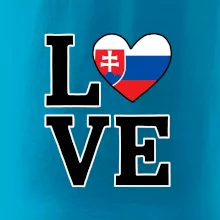 Love Slovenská vlajka