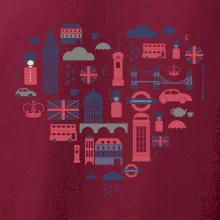 Anglie symboly srdce