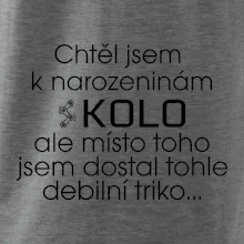 Chtěl jsem dostat k narozeninám kolo