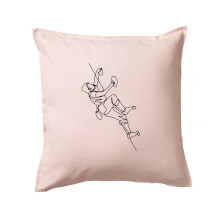 Lezecká stěna jedním tahem