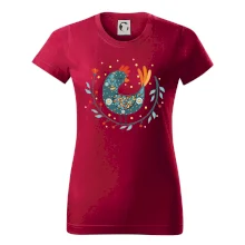 Folklor - slepice s kopretinou