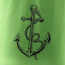 Kotva kreslená tužkou