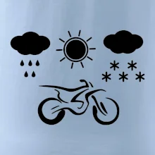Motorkář za každého počasí - enduro