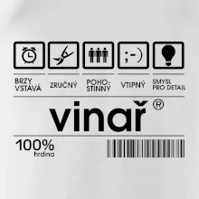 Čárový kód vinař Čárový kód vinař