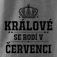 Králové se rodí v červenci