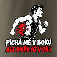 Běžec píchá mě v boku