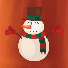 Vánoční sněhulák