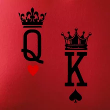 King & Queen logo na prso