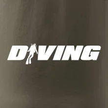 Diving nápis potápěč