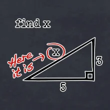 Find X - geometrie