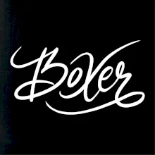 Boxer - nápis okrasný