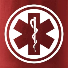 Rescue logo samostatné kulaté