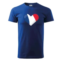 Francouzská vlajka srdce