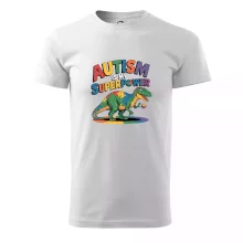 Stojící Rex Autism is my superpower