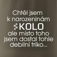 Chtěl jsem dostat k narozeninám kolo