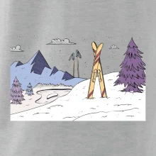 Panorama lyžování