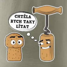 Zátka - chtěla bych taky lítat