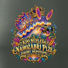 Král makra nahožábří plž s fotoaparátem