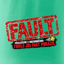 Fault přeloženo z rozhodčího