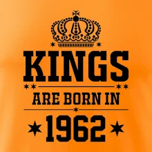 Kings are born in 1962