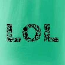 LOL nápis