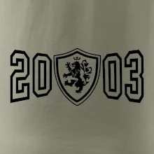 Narozeninový motiv - znak - 2003