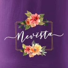 Nevěsta čtverec oranžový