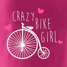 Crazy bike girl
