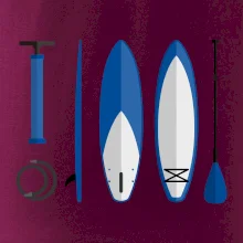 Paddleboard set