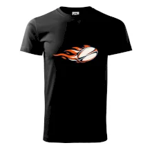 Ohnivý ragbyový míč
